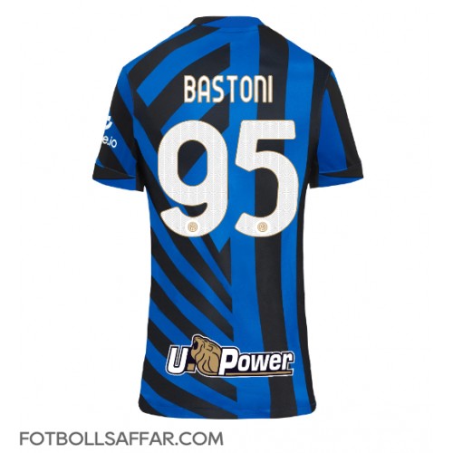 Inter Milan Alessandro Bastoni #95 Hemmatröja Dam 2024-25 Kortärmad